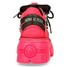 Lade das Bild in den Galerie-Viewer, New Rock Schuhe Shoes Boots Designer PINK MONOCHROM Platform M-120NSH-C1
