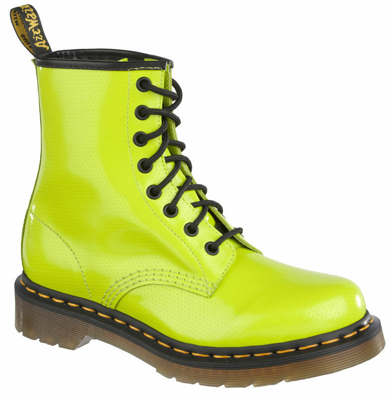Dr.Martens Schuhe 8-Loch Damen Stiefel 1460 Green