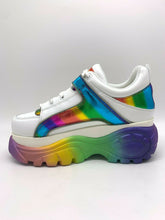 Lade das Bild in den Galerie-Viewer, Buffalo London Classic Boots Shoes Plateau Schuhe 90er Pride Rainbow 1339-14
