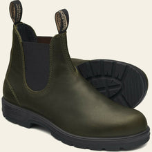 Lade das Bild in den Galerie-Viewer, Blundstone Classic Schuhe 2052 Dark Green Chelsea Boots Unisex Grün Stiefel
