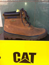 Lade das Bild in den Galerie-Viewer, CAT Caterpillar Schuhe Boots Stiefel Echtleder Dark Beige Klassiker NEU
