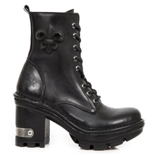 Lade das Bild in den Galerie-Viewer, New Rock Schuhe Damen- Stiefelette Stiefel Absatz Boots Gothic M-NEOTYRE07-S1

