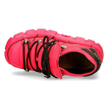 Lade das Bild in den Galerie-Viewer, New Rock Schuhe Shoes Boots Designer PINK MONOCHROM Platform M-120NSH-C1
