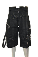 Lade das Bild in den Galerie-Viewer, Kurze Hose Jeans Denim Punk Gothic NEU Gr. 30 - 44
