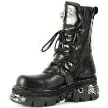Lade das Bild in den Galerie-Viewer, New Rock Schuhe Shoes Boots Stiefel M.373-S4 Bikerstiefel Gothic Echtleder
