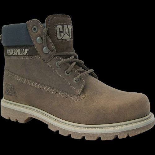CAT Caterpillar Colorado Shoes Boots Boots Real Leather Dark Beige TOP OFFER
