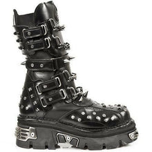 Lade das Bild in den Galerie-Viewer, New Rock Boots Schuhe Stiefel mit Nieten Gothic NEU
