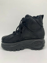 Load image into Gallery viewer, Buffalo Classic Boots Shoes Platform Shoes 90s Black 1348-14
