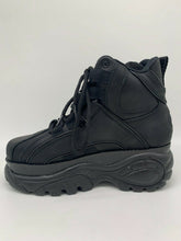 Lade das Bild in den Galerie-Viewer, Buffalo Classic Boots Shoes Plateau Schuhe 90er Schwarz 1348-14
