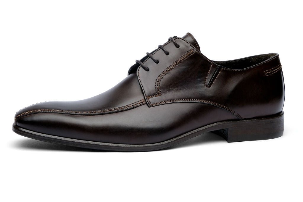 Cinque Shoes CIVENEZIA Business Men's Shoes Luxury Elegant Genuine Leather Brown