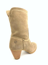 Load image into Gallery viewer, Bronx Boots Ankle Boots Women Pilot Beige Real Leather NEW
