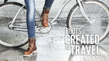 Lade das Bild in den Galerie-Viewer, Panama Jack Damenschuhe Schuhe Stiefelette Boots Braun Waterproof Lederfutter

