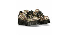 Lade das Bild in den Galerie-Viewer, New Rock Schuhe Boots Schwarz Plateau Platform Tower Echtleder Fashion Highlight
