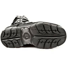 Lade das Bild in den Galerie-Viewer, New Rock Boots Stiefel Schuhe Gothic Cyber Black
