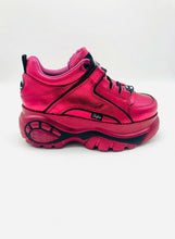 Load image into Gallery viewer, Buffalo London Classic Boots Shoes Platform 90s Magenta Pink Red 1339-14
