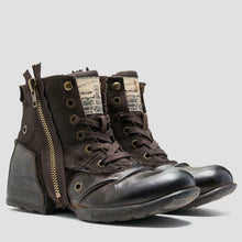 Load image into Gallery viewer, Replay Herrenschuhe Shoes Stiefeletten Schuhe Boots Clutch Braun Brown
