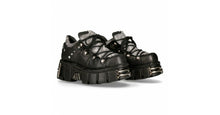 Lade das Bild in den Galerie-Viewer, New Rock Schuhe Boots M-120NSH-C6 Tower Echtleder Reflektor
