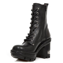 Lade das Bild in den Galerie-Viewer, New Rock Schuhe Damen- Stiefelette Stiefel Absatz Boots Gothic M-NEOTYRE07-S1
