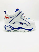 Lade das Bild in den Galerie-Viewer, Buffalo London Classic Boots Shoes Plateau 90er UK Flag Very British England

