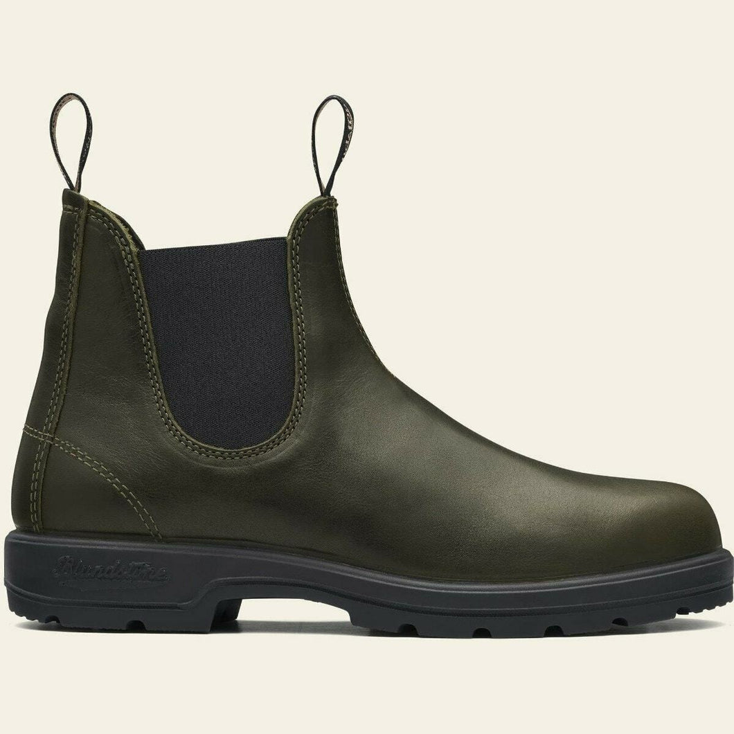 Blundstone Classic Schuhe 2052 Dark Green Chelsea Boots Unisex Grün Stiefel