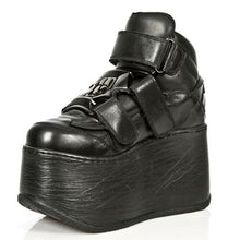 Lade das Bild in den Galerie-Viewer, New Rock Schuhe Gothic Cyber Boots Plateauschuhe M.ET013-S1
