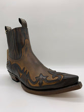 Load image into Gallery viewer, Sendra Stiefel Western Stiefelette Cowboystiefel Biker Boots inkl. Stiefelknecht
