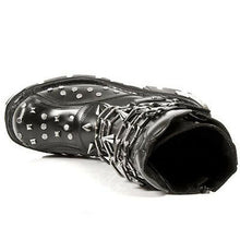Lade das Bild in den Galerie-Viewer, New Rock Boots Schuhe Stiefel mit Nieten Gothic NEU
