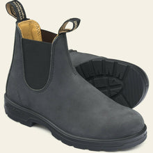 Lade das Bild in den Galerie-Viewer, Blundstone Classic Schuhe 587 Rustic Black Chelsea Boots Unisex Schwarz Stiefel
