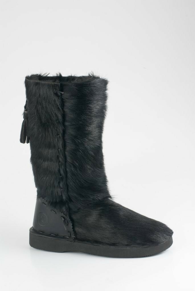 Bronx women's shoes pony boots winter boots lined with real leather