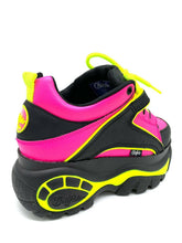 Load image into Gallery viewer, Buffalo London Classic Boots Shoes Platform Shoes 90s Black Pink Limited CSD

