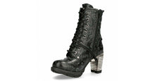 Lade das Bild in den Galerie-Viewer, New Rock Schuhe Damen- Stiefelette Stiefel Absatz Boots Gothic M.TR001-S24

