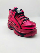 Lade das Bild in den Galerie-Viewer, Buffalo London Classic Boots Shoes Plateau 90er Magenta Rosa Rot 1339-14
