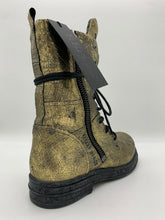 Lade das Bild in den Galerie-Viewer, Replay Damenschuhe Schuhe Stiefel Stiefelette Boots Leder Evy Platin NEU
