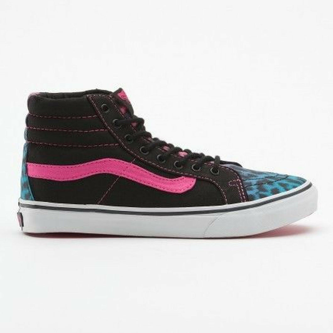 Vans Damenschuhe Schuhe Shoes Sneaker Leopardmuster Blau/Pink NEU