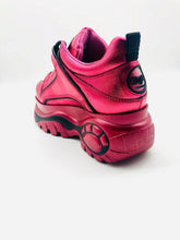 Lade das Bild in den Galerie-Viewer, Buffalo London Classic Boots Shoes Plateau 90er Magenta Rosa Rot 1339-14
