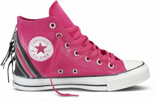 Converse Chucks All Star Shoes Sneakers Pink Tri Zip