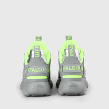 Lade das Bild in den Galerie-Viewer, Buffalo Boots Shoes Sneaker Plateau Schuhe 90s Grün Grau Platform Fashion

