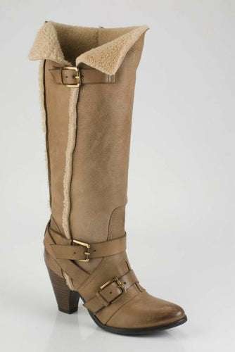 Bronx Schuhe Damen- Stiefel Lederstiefel Winterstiefel Shoes in Braun NEU