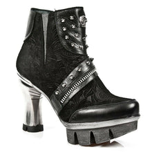 Load image into Gallery viewer, New Rock Shoes Women&#39;s Ankle Boots Heel Boots Gothic M.NEOPUNK001-S1
