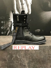 Lade das Bild in den Galerie-Viewer, Replay Damenschuhe Schuhe Stiefel Stiefelette Boots Leder Amory Head Banger Club
