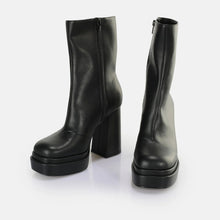 Load image into Gallery viewer, Buffalo Platform Shoes 90s boots ankle boots (similar to the former: T 24400 II / T 24401) vegan black

