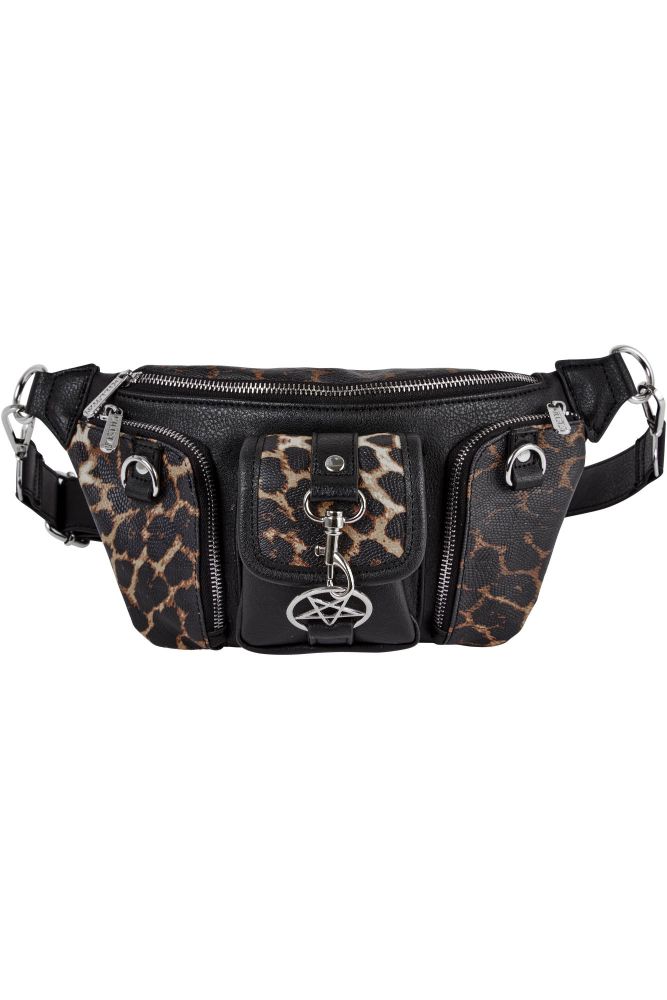 KILLSTAR Demi Meower Waistbag Belt Bag Leopard
