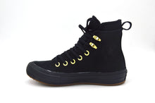 Lade das Bild in den Galerie-Viewer, Converse All Star HI Sneaker Chucks Schwarz Wildleder
