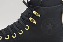 Lade das Bild in den Galerie-Viewer, Converse All Star HI Sneaker Chucks Schwarz Wildleder
