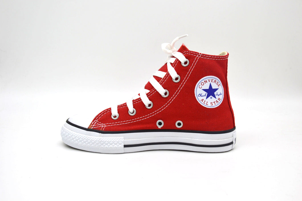 Converse All Star HI Schuhe Sneaker Chucks Taylor Red Rot Kinderschuhe