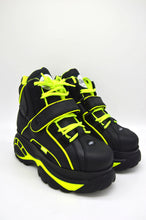 Load image into Gallery viewer, Buffalo London Classic Boots Shoes Platform Shoes 90s NEON Yellow 1348-14 2.0 (Limited by ModeRockCenter)
