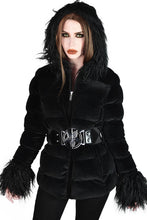 Lade das Bild in den Galerie-Viewer, KILLSTAR Gates of Hell Coat Jacke mit Taillengürtel
