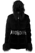 Lade das Bild in den Galerie-Viewer, KILLSTAR Gates of Hell Coat Jacke mit Taillengürtel
