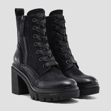 Lade das Bild in den Galerie-Viewer, Replay Damenschuhe Schuhe Stiefel Stiefelette Boots LINEBOOK Schwarz
