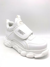 Load image into Gallery viewer, Buffalo CLD Velcro Sneaker Plateausohle Vegan Weiß
